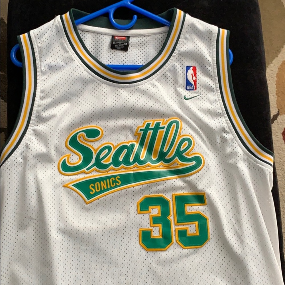 Retro Kevin Durant Seattle Supersonic Jersey